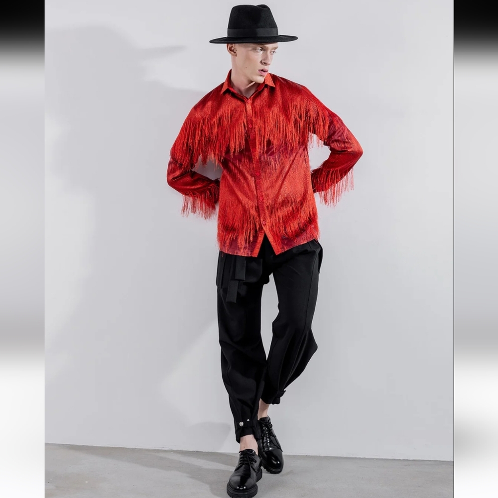 ORTTU Lincoln Couture Shirt SZ XLarge